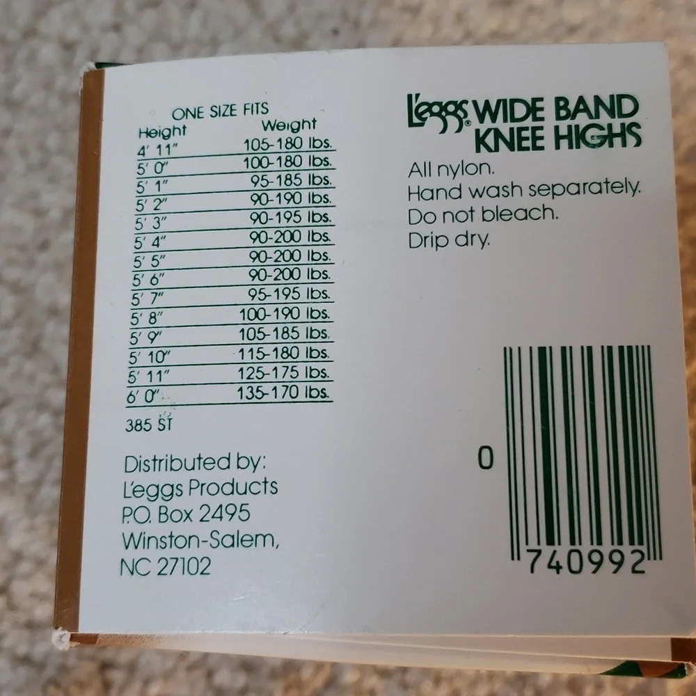 L'EGGS Knee High Panty Hose Stockings